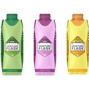 Venture Flask Tetra Paks; All 3 colors
